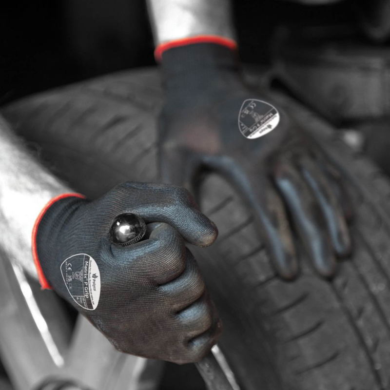 Polyco Matrix P Guanti In Maglia Con Palmo Poliuretano Rivestimento